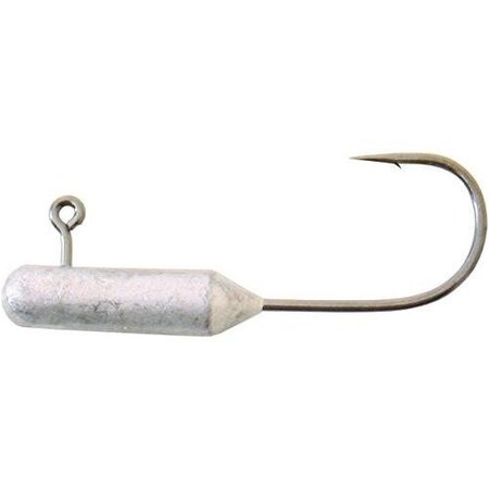 Gamakatsu Tube Jighead 116 Oz, Sz 2 Hook, Nickel Silver Black, 5Pack, 5PK 503409-1/16